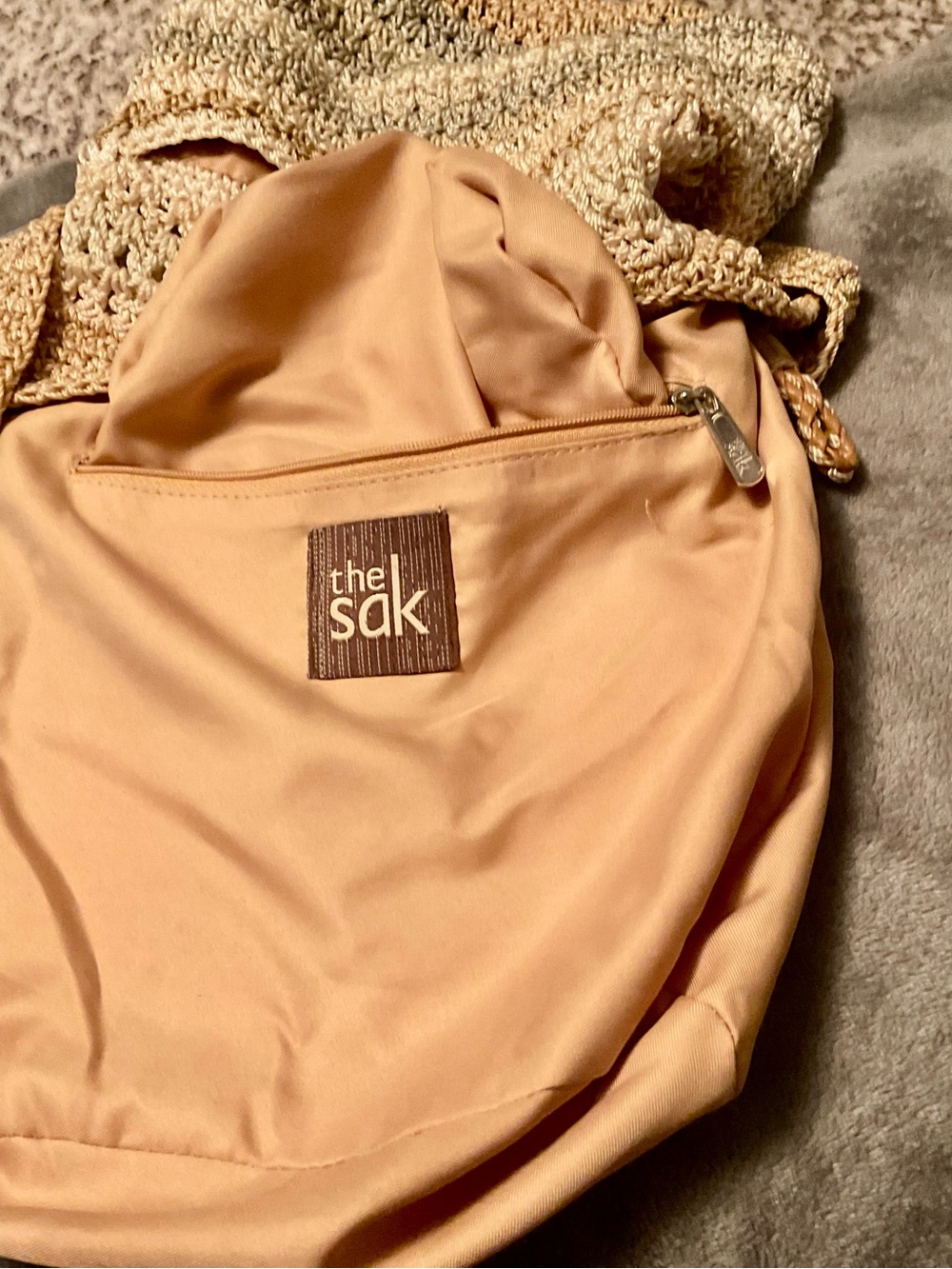 The Sak Hobo Cream multi Crochet Shoulder Bag - Picture 4 of 11